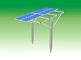 Aluminum Rails Solar Panel Ground Mounting Systems With Cement Foundation